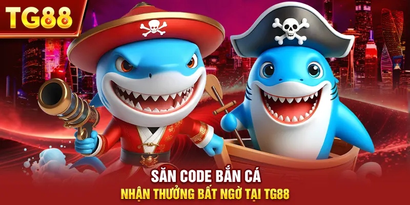 Săn code bắn cá nhận thưởng bất ngờ tại tg88